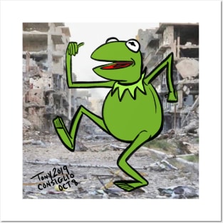 Kermit the frog mosh Posters and Art